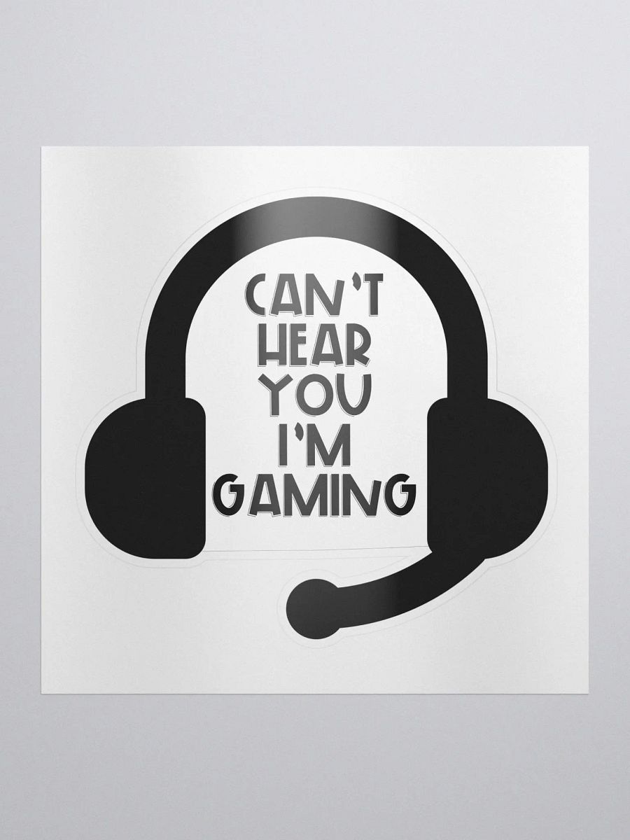 Gaming Kiss Cut Sticker product image (1)