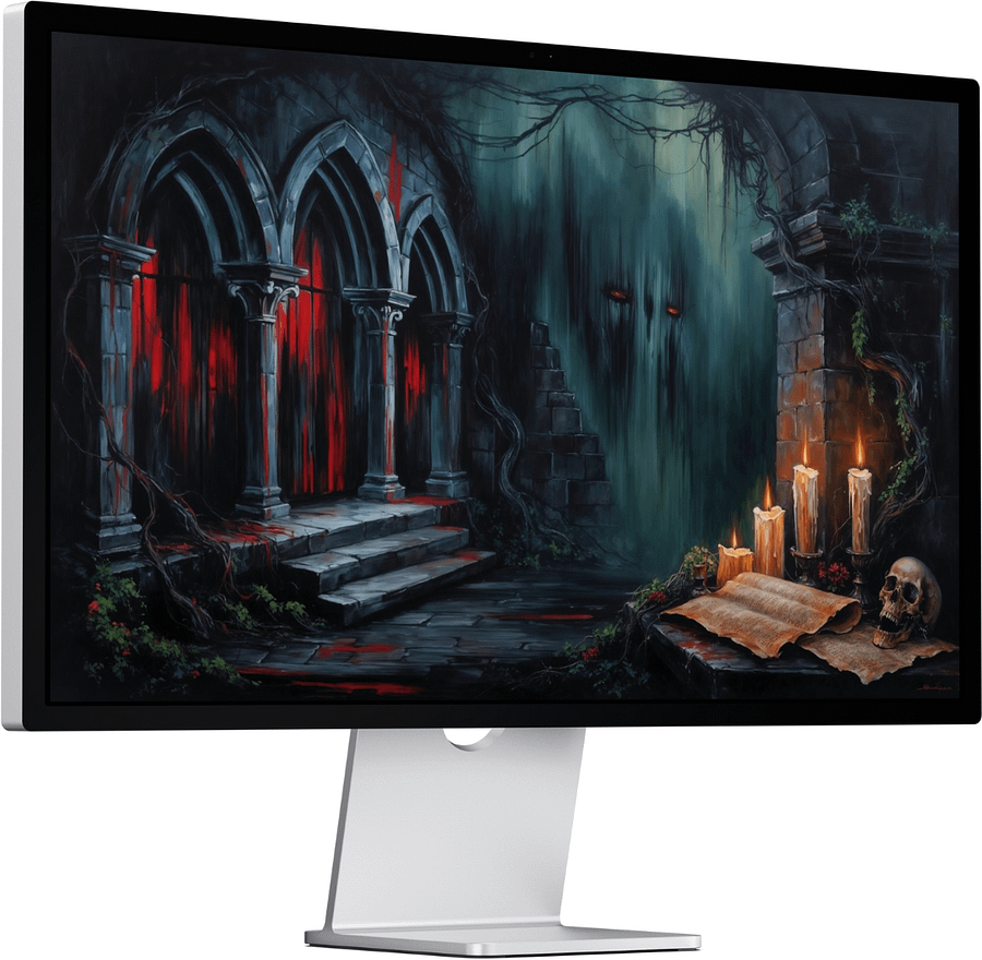 Haunted Altar Desktop Wallpaper product image (2)