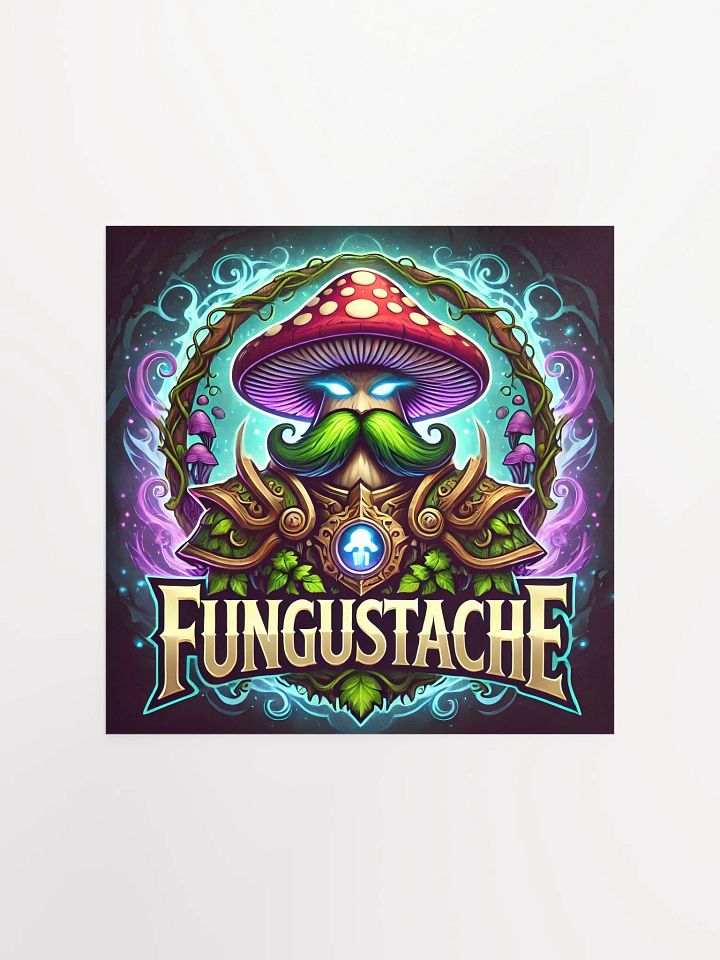 Fungustache Fantasy Poster product image (4)