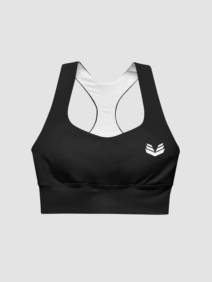 Longline Sports Bra - Black product image (1)