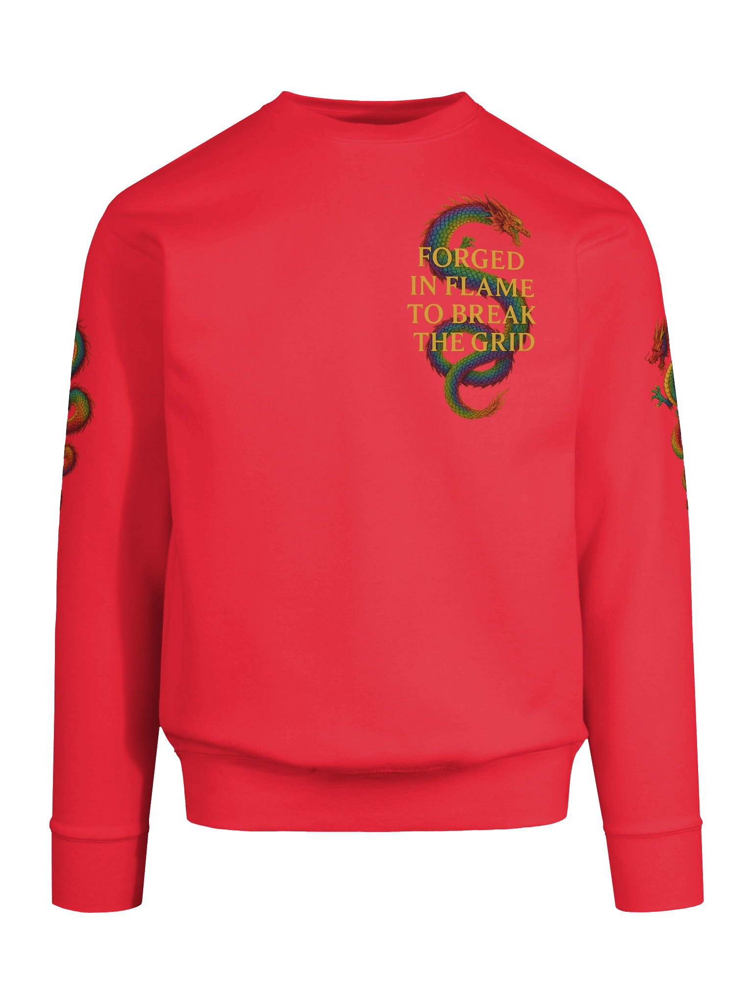 🐉 Colourful Dragon – Premium Flame Hoodie Luxury loungewear. Soul-coded armour. product image (79)