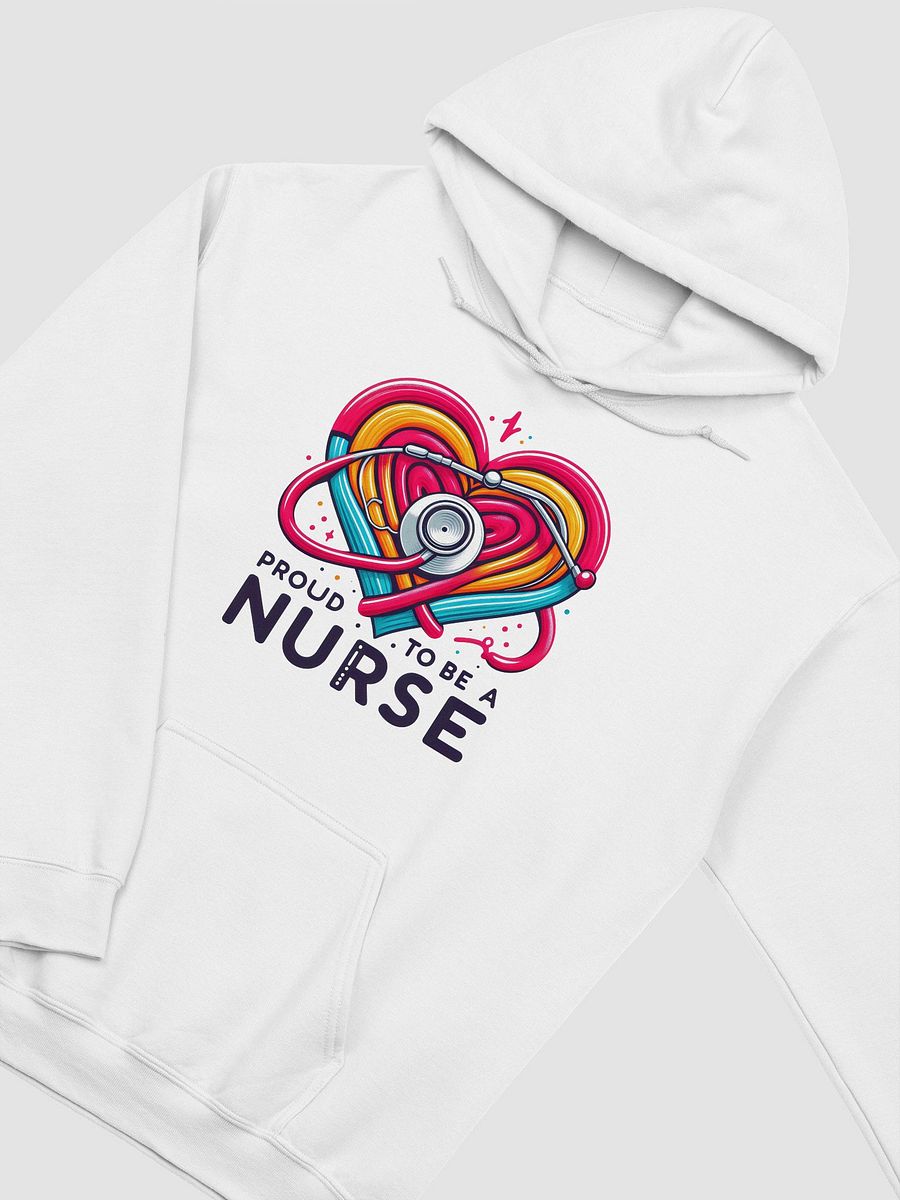 Vibrant Nurse Heart Hoodie product image (30)