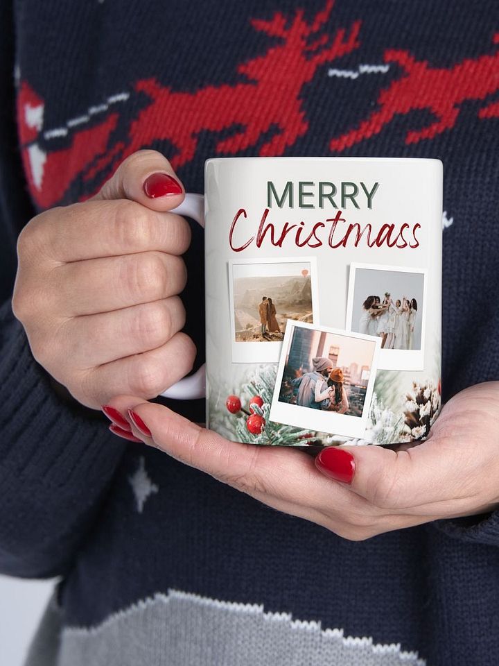 Christmas personalized mug product image (1)