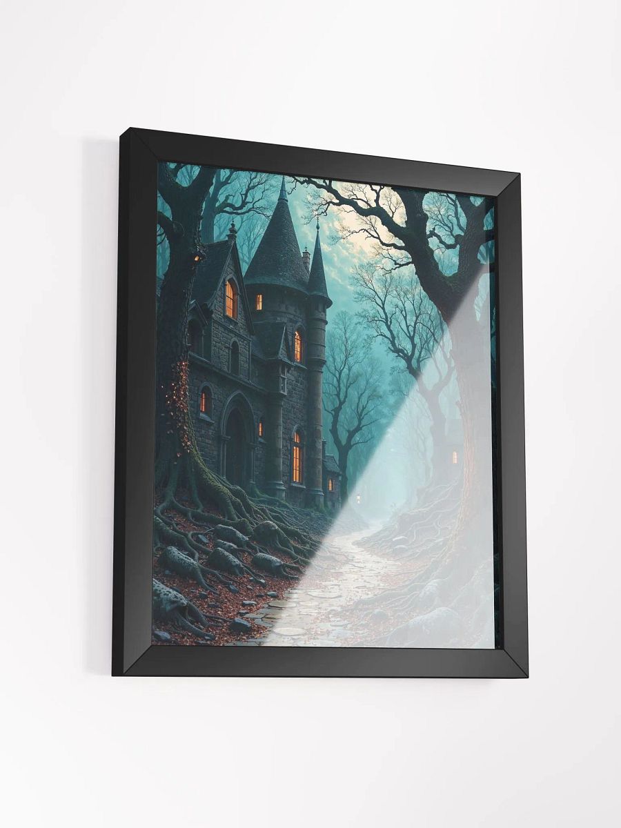 Twilight Gothic Manor Framed Print product image (15)