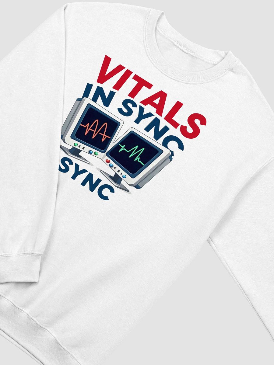 Synced Vital Signs Crewneck Sweatshirt product image (12)