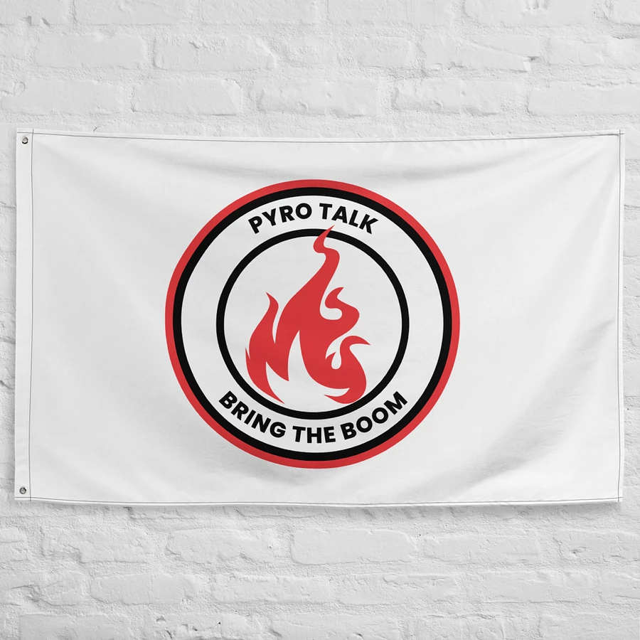 PyroTalk Logo Flag product image (10)