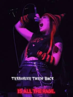 At some point you just gotta Terrorize them back. 🤷🏻‍♀️ Title track - Deadwitxh  Performed at emo night for @Jojo // Leland city club  Wanna be filled with rage in real time?   Our next show is coming up quick! This Wednesday the 12th at @Sanctuary Detroit and then at @The Music Factory on the 14th both opening up for @Saving Vice !  We have some tickets left for sale for these shows so be sure to hit us up if you’re in the mid Michigan area!  We’ll have some fun merch stuff available at these shows as well, that are only gonna be show exclusives! You don’t wanna miss it 😈  Where do you wanna see Deadwitxh possess next?  • • #metalcore #michiganmusic #originalmusic #fyp #metalhead 