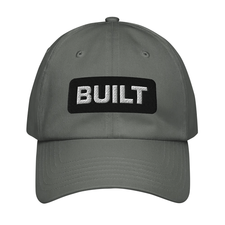 Grey Built Baseball Hat product image (1)