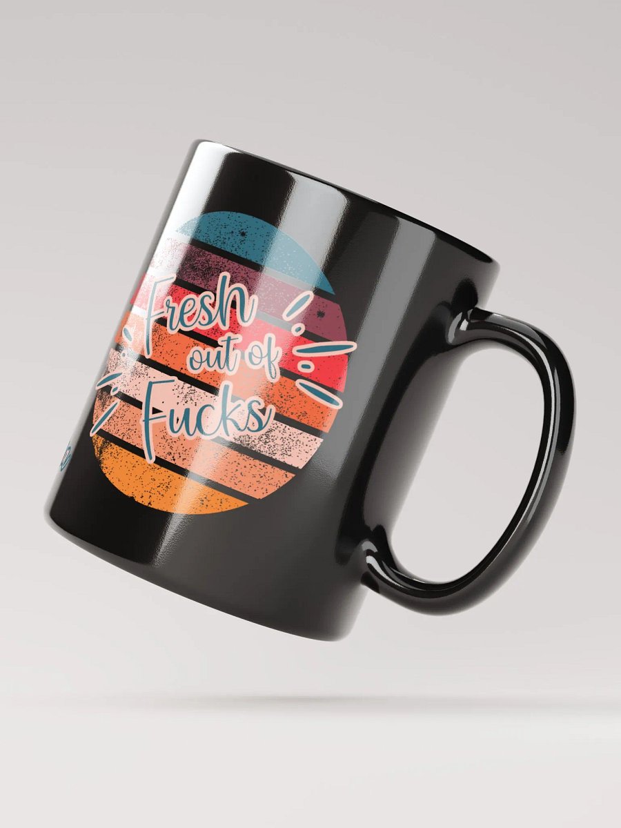 Dahlia FoF mug, Black (alt design) product image (5)