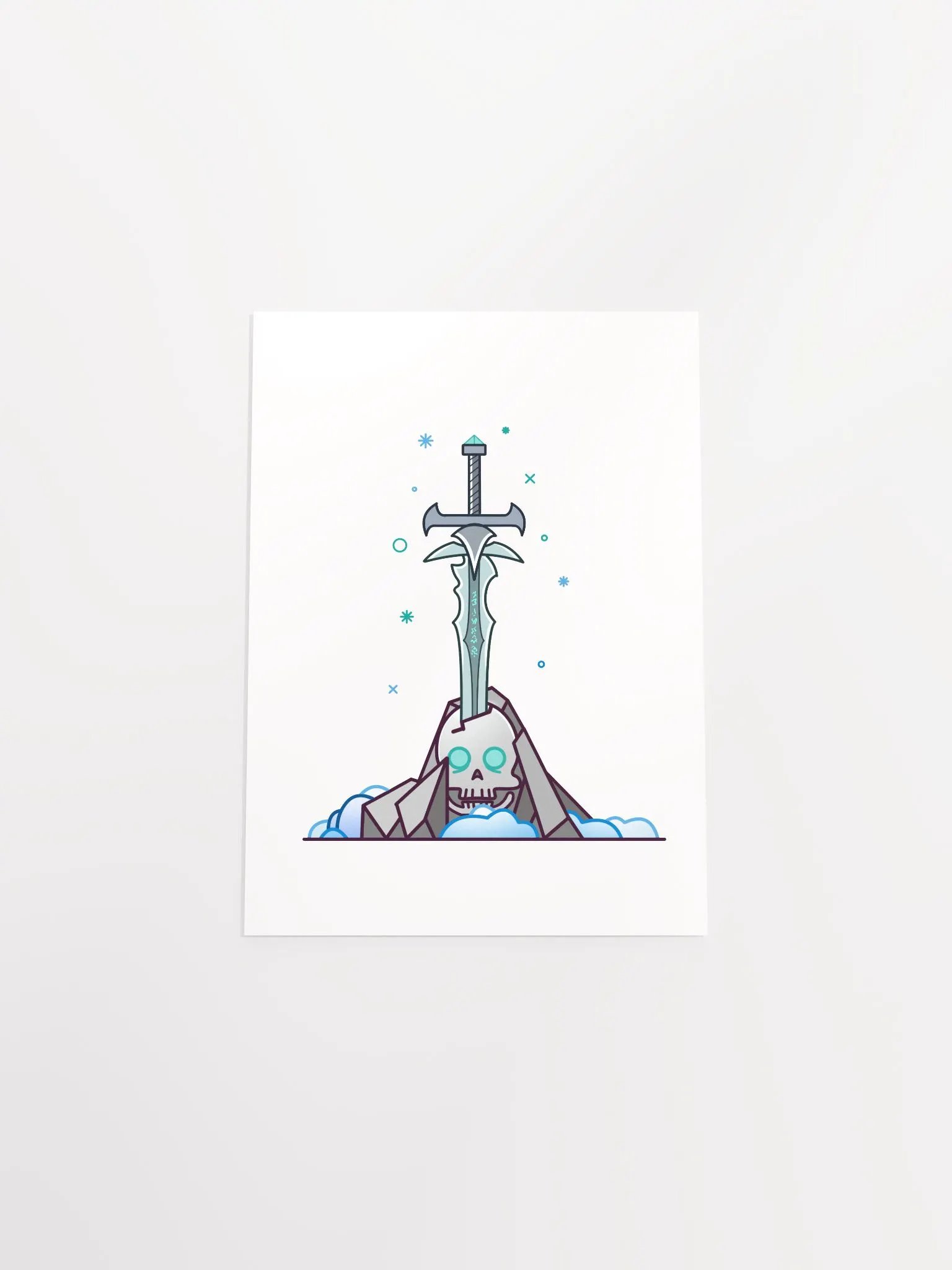 Sword in the Skull - Lich Variation - Poster product image (4)