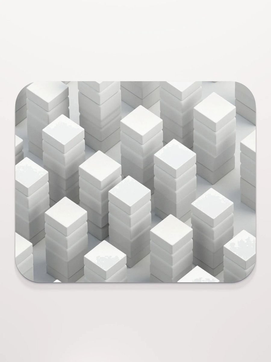 Repetitive Tower Grid Mouse Pad product image (2)