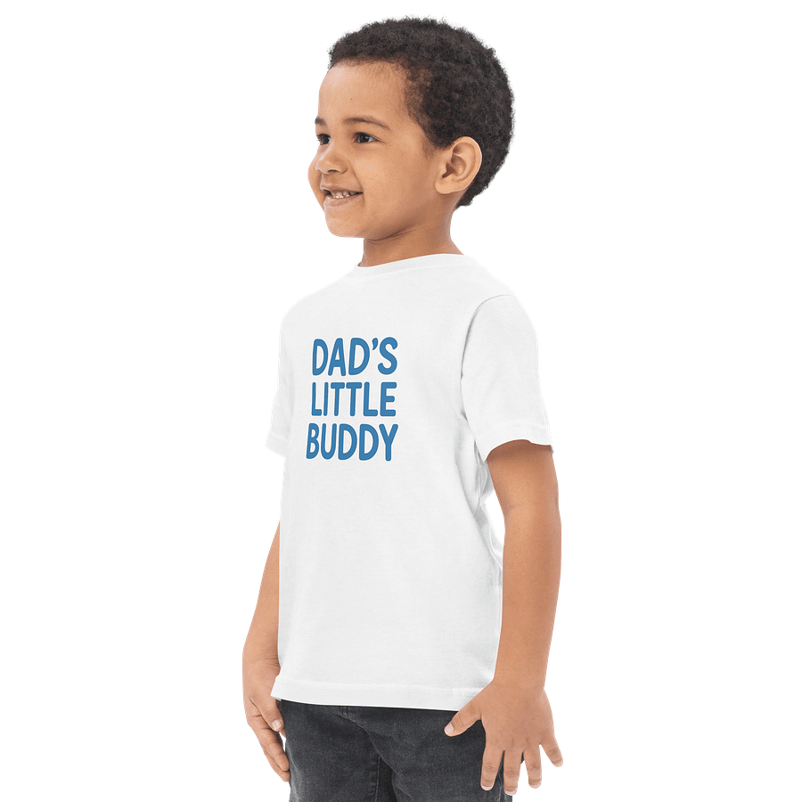 Dad's Little Buddy Toddler Jersey T-Shirt product image (3)