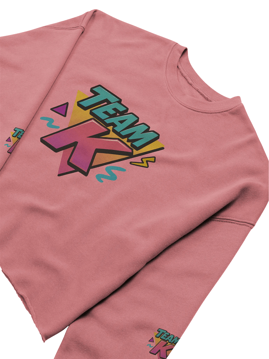 Team K 1990's Crop Sweatshirt product image (5)