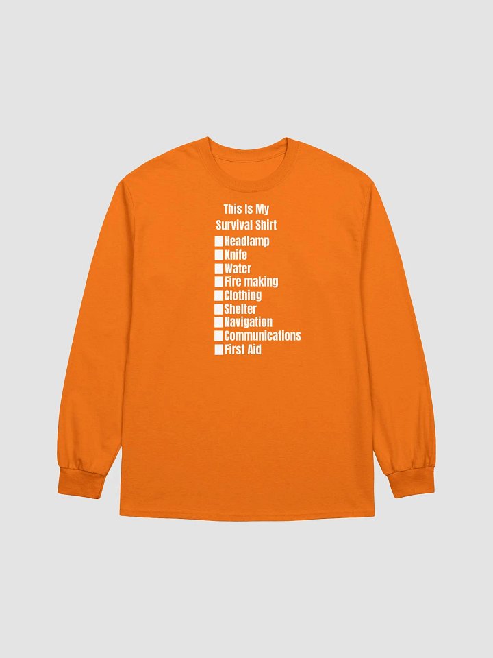 This Is My Survival Shirt | 10 Essentials Checklist product image (2)