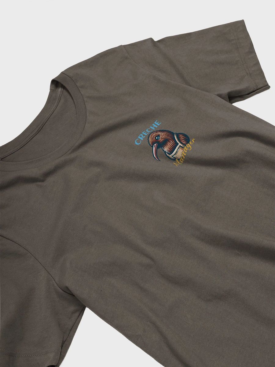 Kiwi Creche Manager T-Shirt, Wildlife Conservation Gift, Kiwi Bird Lover T-shirt product image (2)