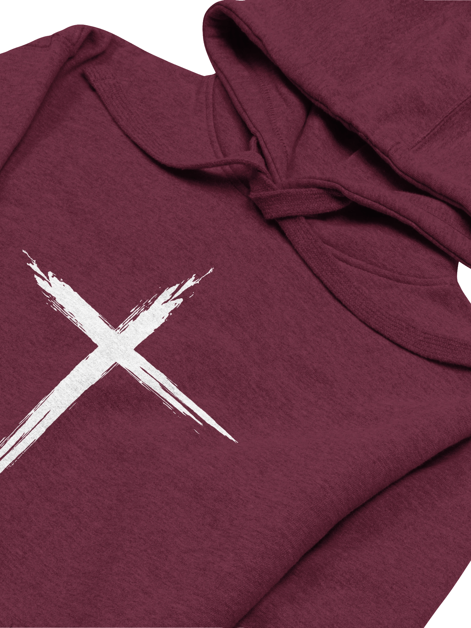 Basic White Cross Premium Hoodie product image (11)