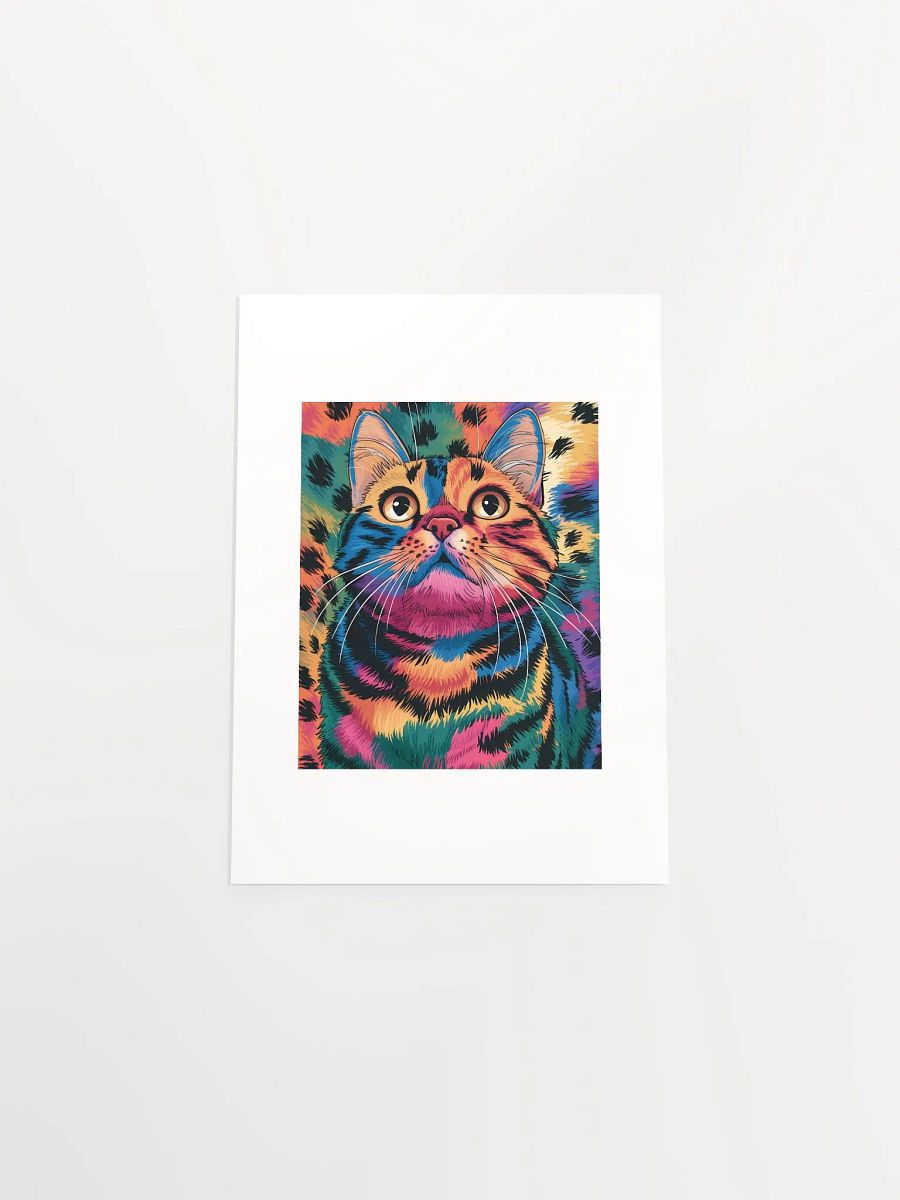 Colorful Cat Looking Up product image (8)