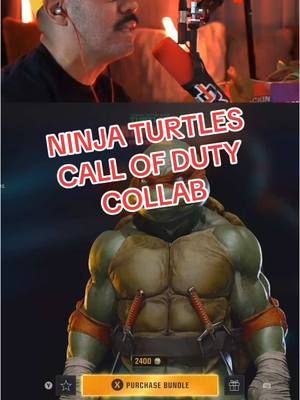 ninja turtles X call of duty collab #COD #CallOfDuty #TMNT #Warzone #BlackOps #BlackOps6 #BO6 #Raphael #TeanageMutantNinjaTurtles 