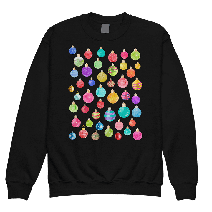 Christmas Ornament Youth Crewneck Sweatshirt product image (5)