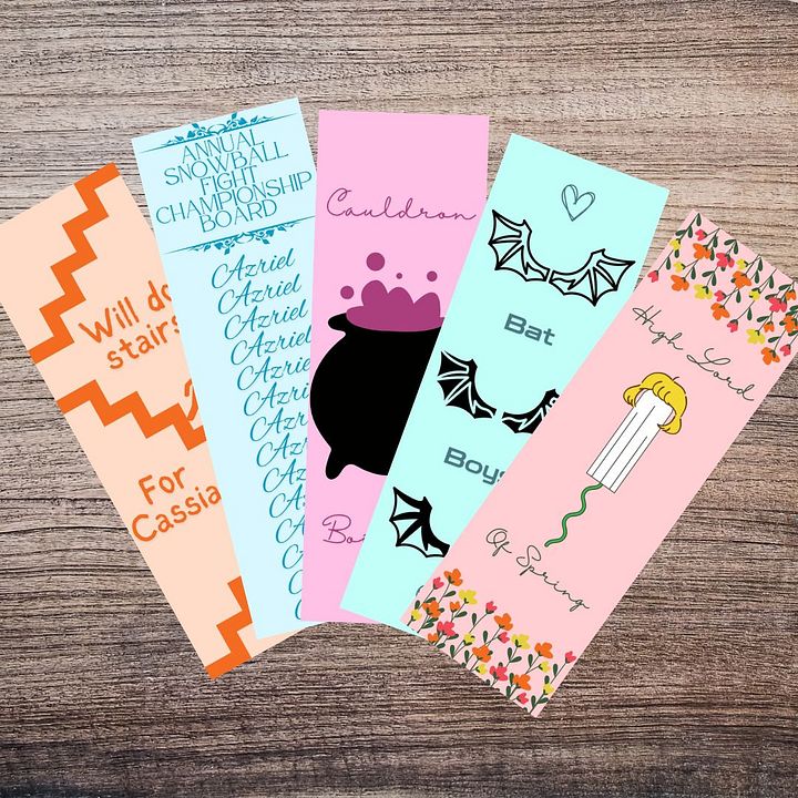 ACOTAR bookmarks product image (1)