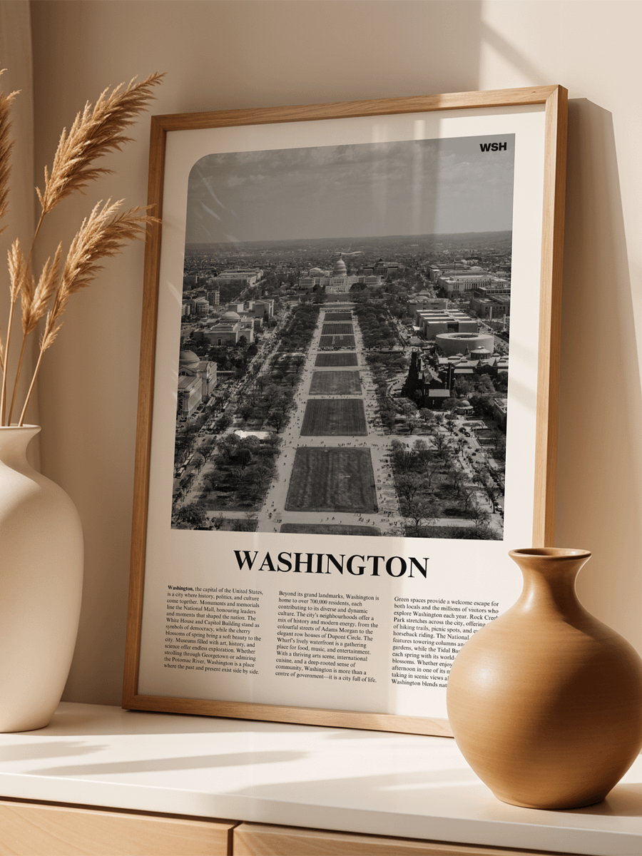 Washington 03 Newspaper Poster product image (3)