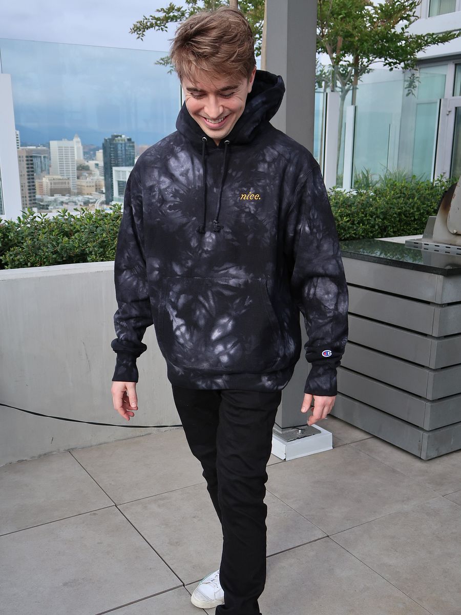 Champion Tie Dye 'Nice.' Signature Hoodie product image (6)