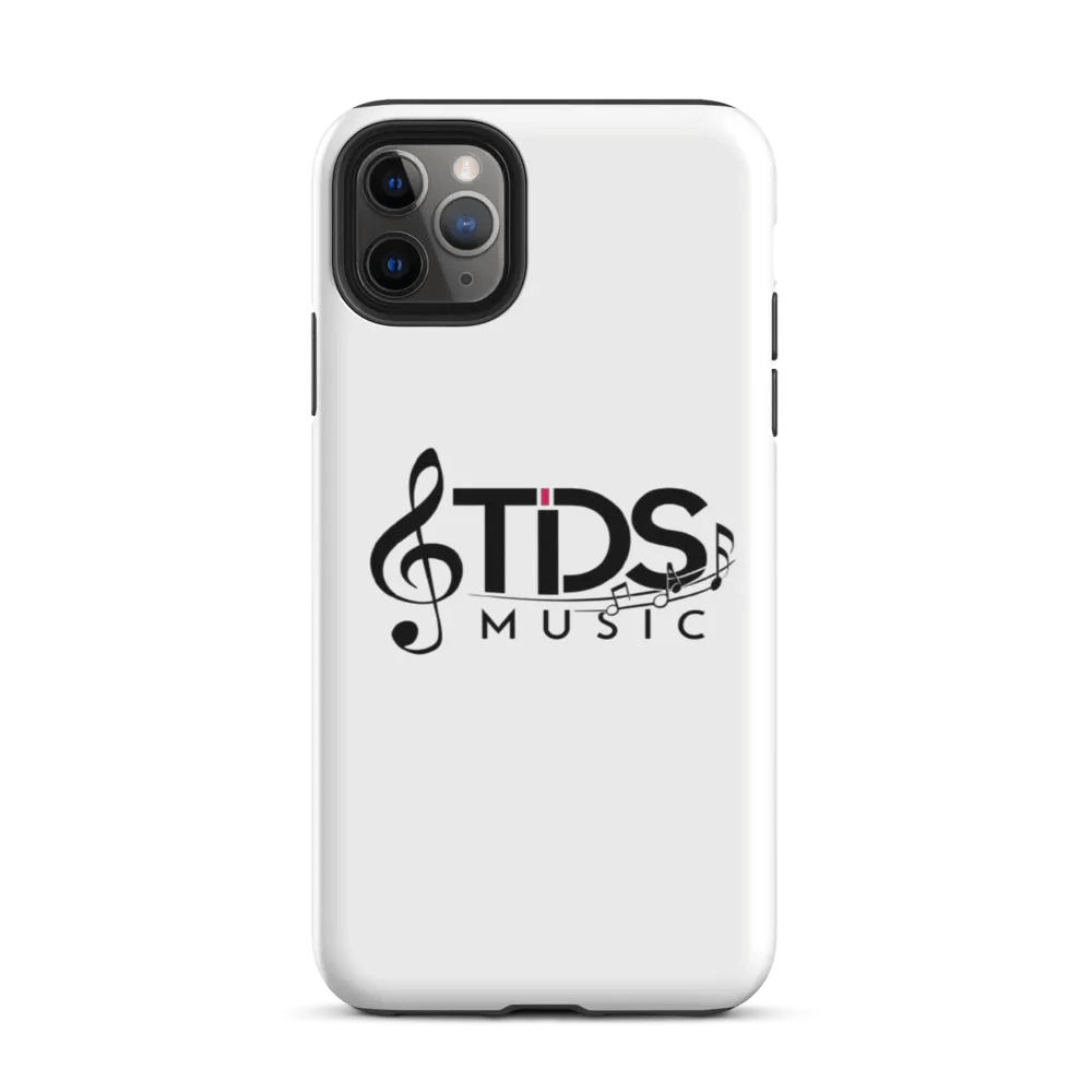 Tough Case for iPhone 11-16 with TDS Music Design - White product image (4)
