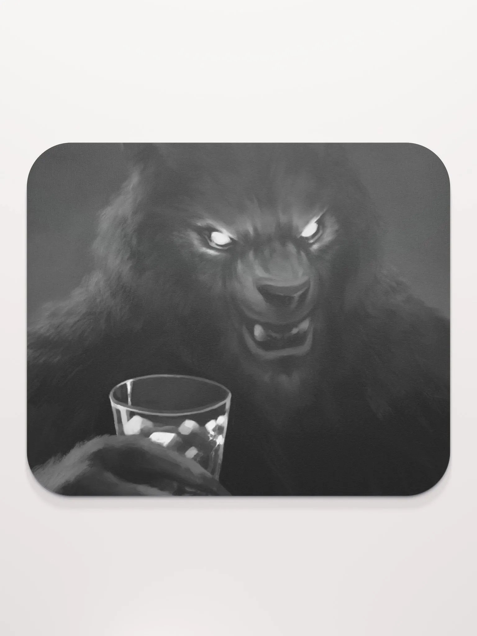 Sippin With Sin Werewolf Mousepad product image (2)