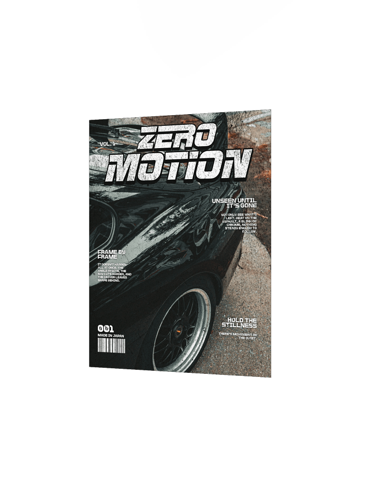 Zero Motion Poster product image (2)