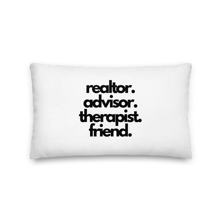 Super Realtor All-Over Pillow product image (2)