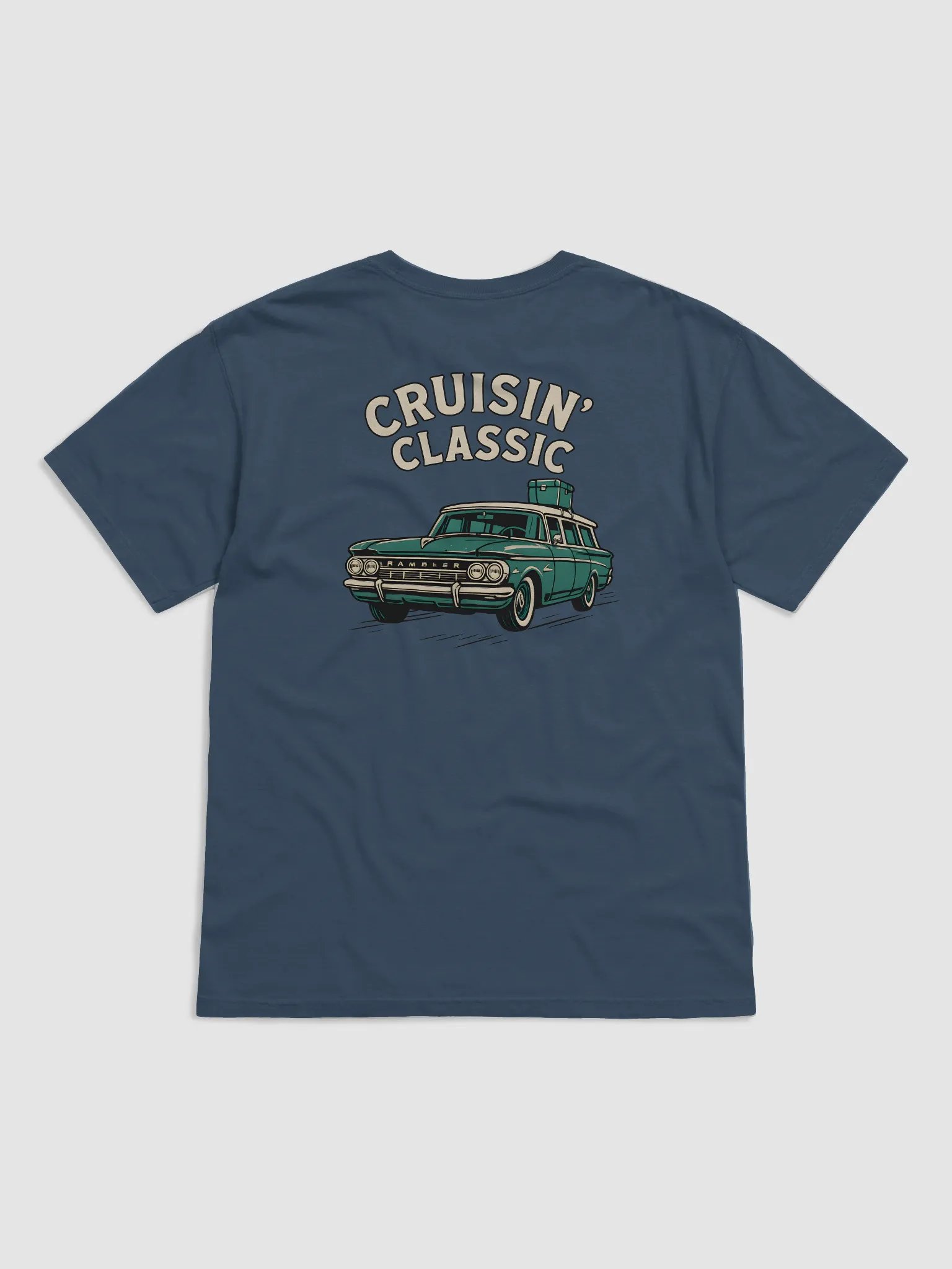 Rustomod Vintage Rambler Cruisin' Classic Tee product image (9)