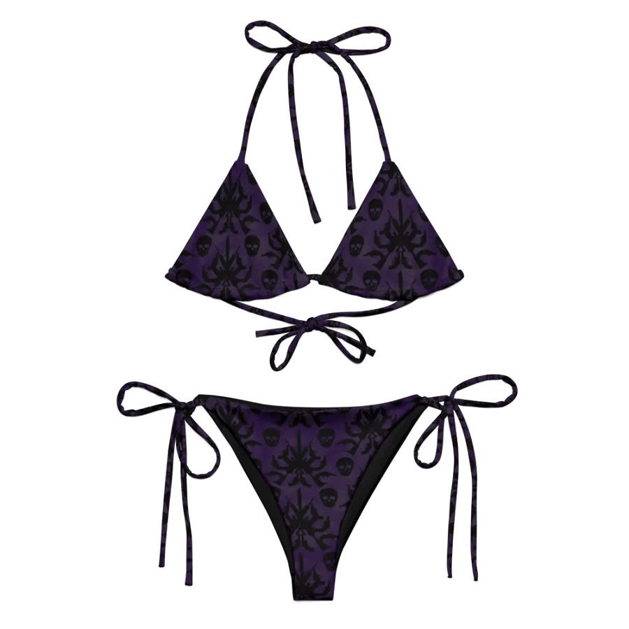 Gothic 2A String Bikini - Purple product image (3)