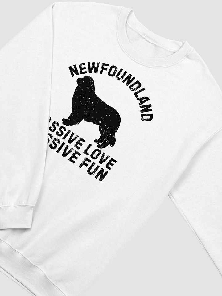 Newfoundland Dog Art Sweatshirt – Soft and Artistic product image (6)