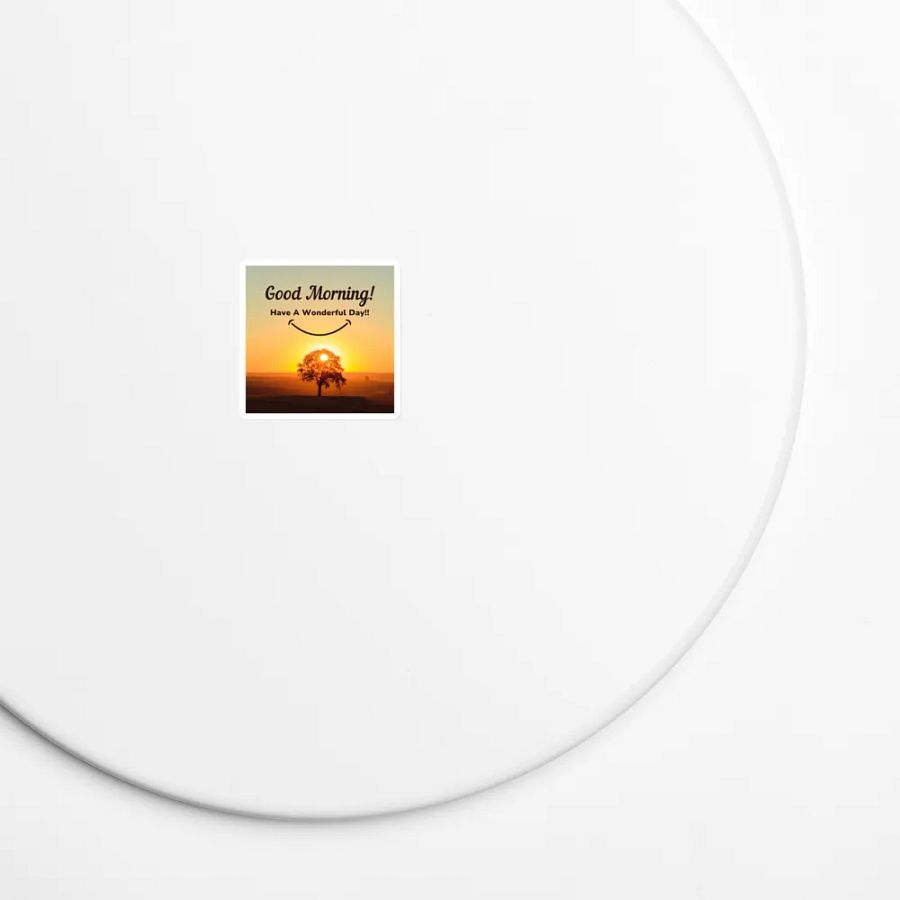 Smiling Sunrise Die-Cut Magnets product image (5)