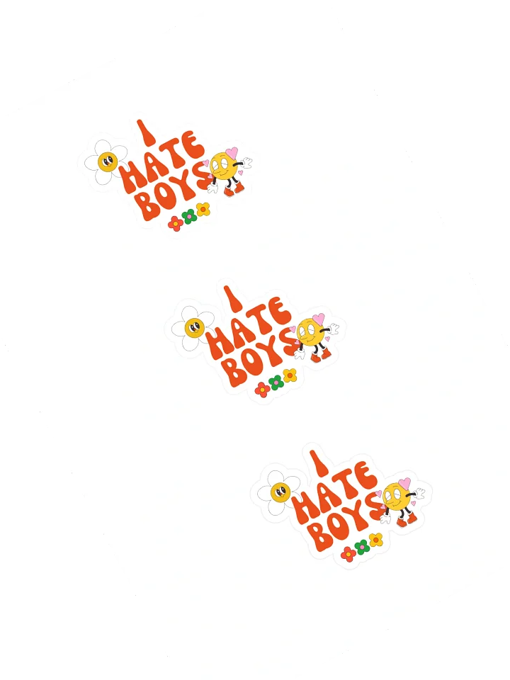 I Hate Boys - Sticker Sheet product image (1)