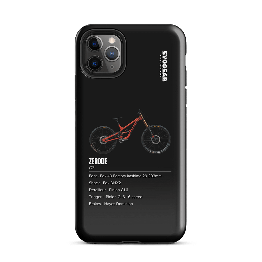 Black Zerode G3 iPhone Case product image (51)