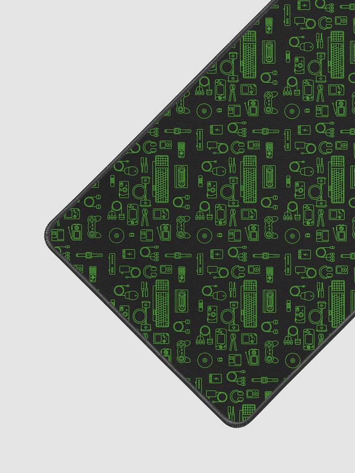 Neon Green Devices Desk Mat product image (2)