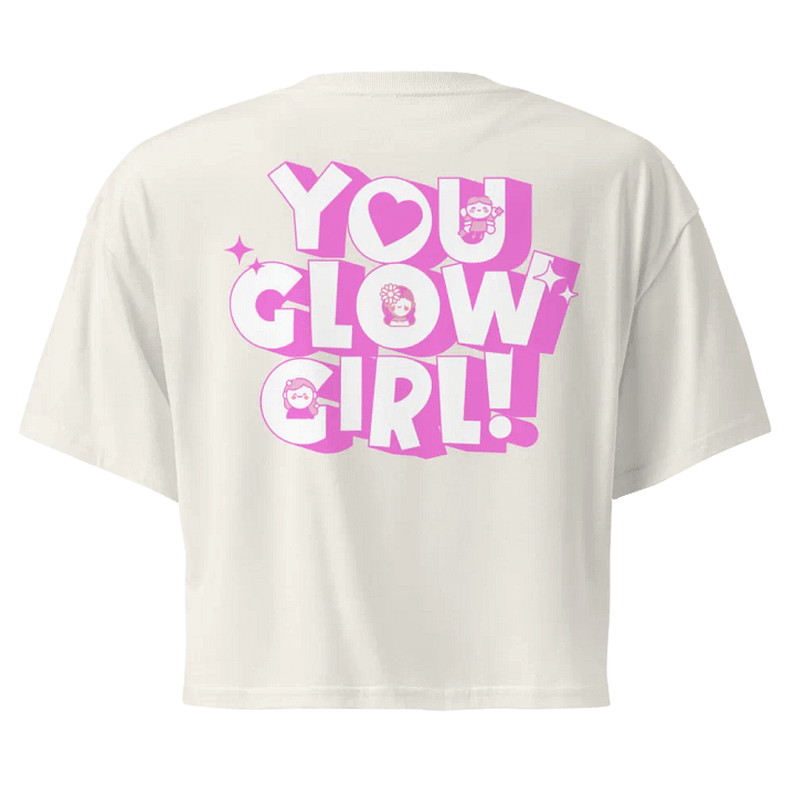 Believe in Yourself Heart Crop Top product image (1)