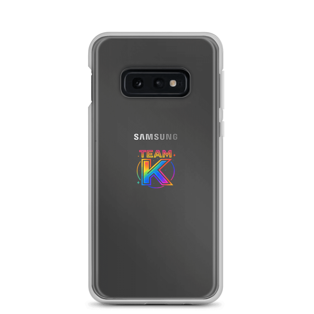 TEAM K Pride 1 Clear Case for Samsung product image (1)