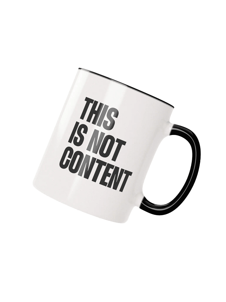 THIS IS NOT CONTENT // 002 Mug product image (2)