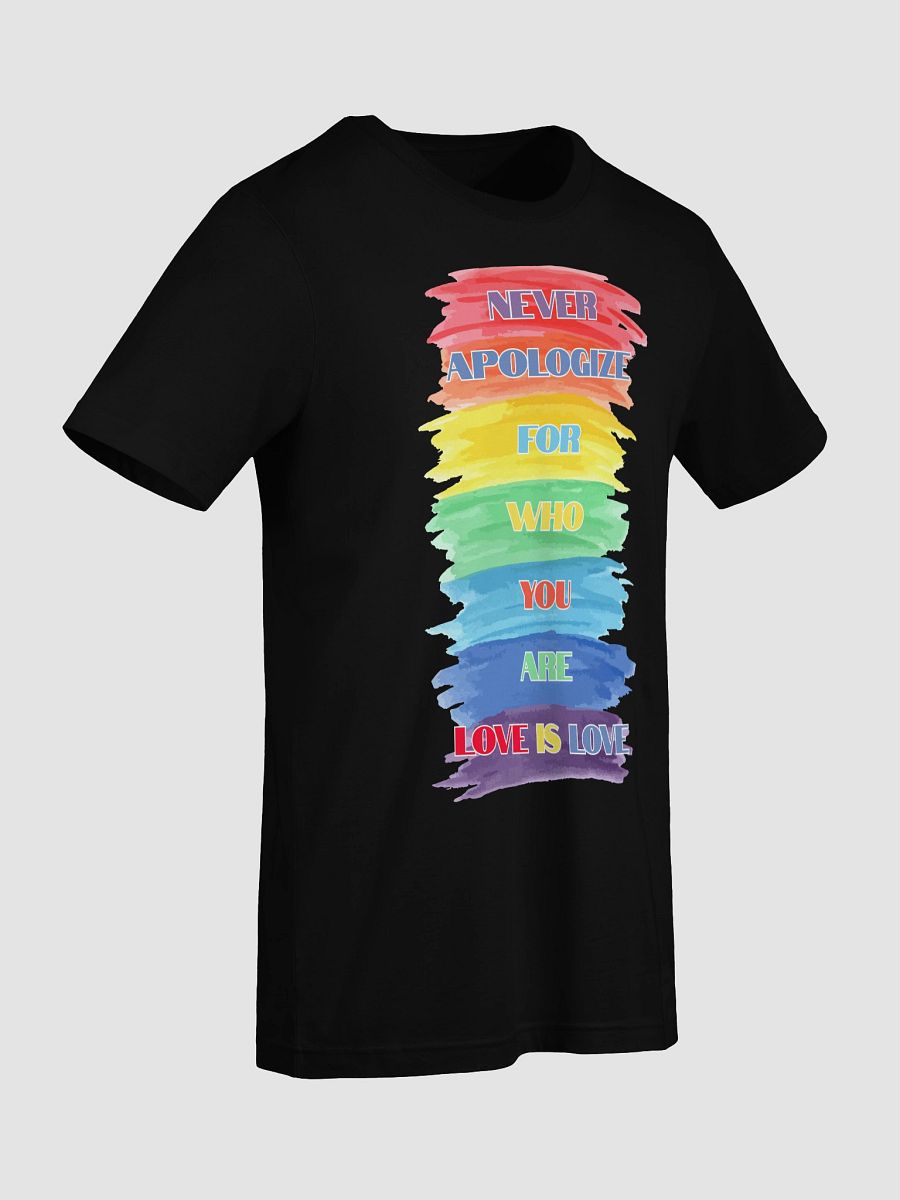 Love is Love Brush Strokes Tee product image (76)
