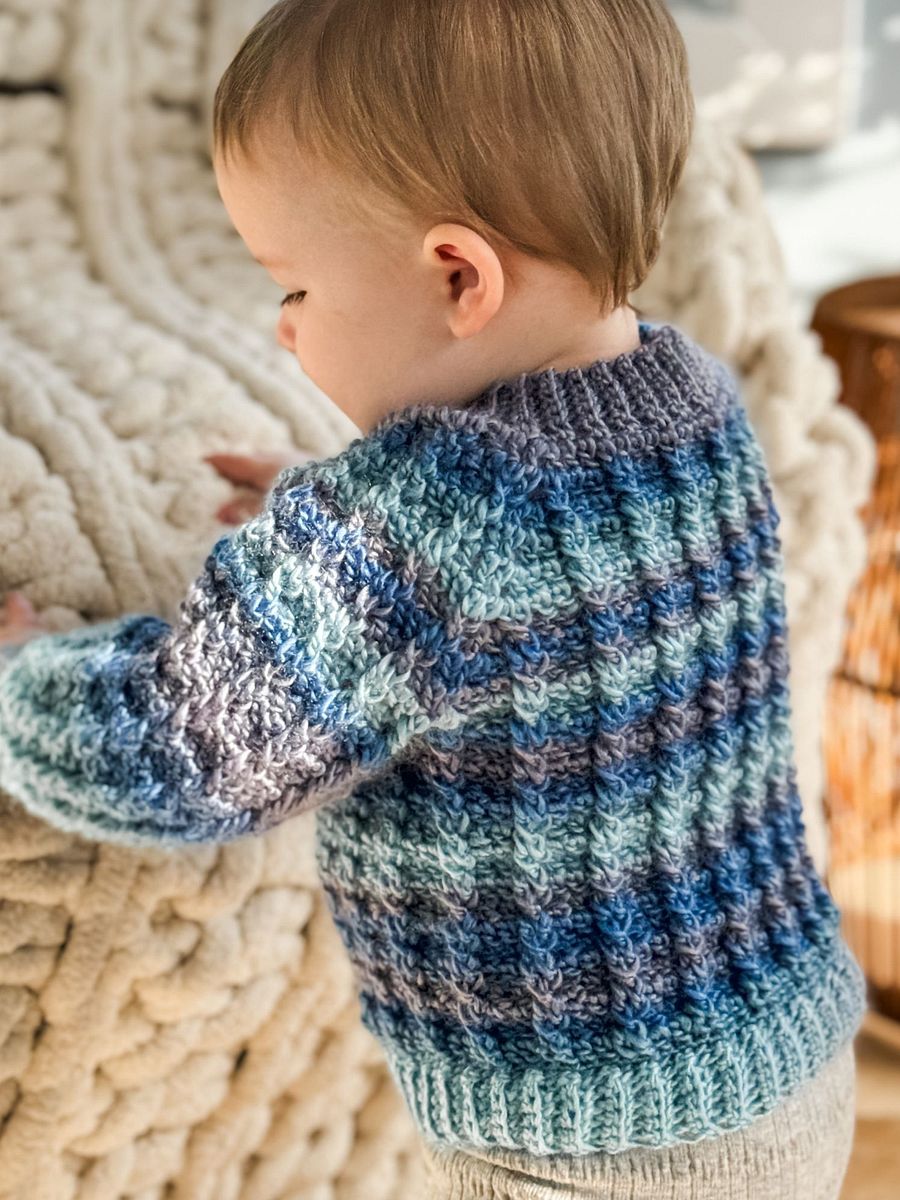 Winter Wonder Children's Pullover Crochet Pattern product image (10)