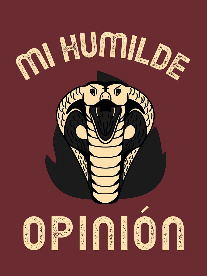 Mi Humilde Opinión Camiseta Unisex product image (1)