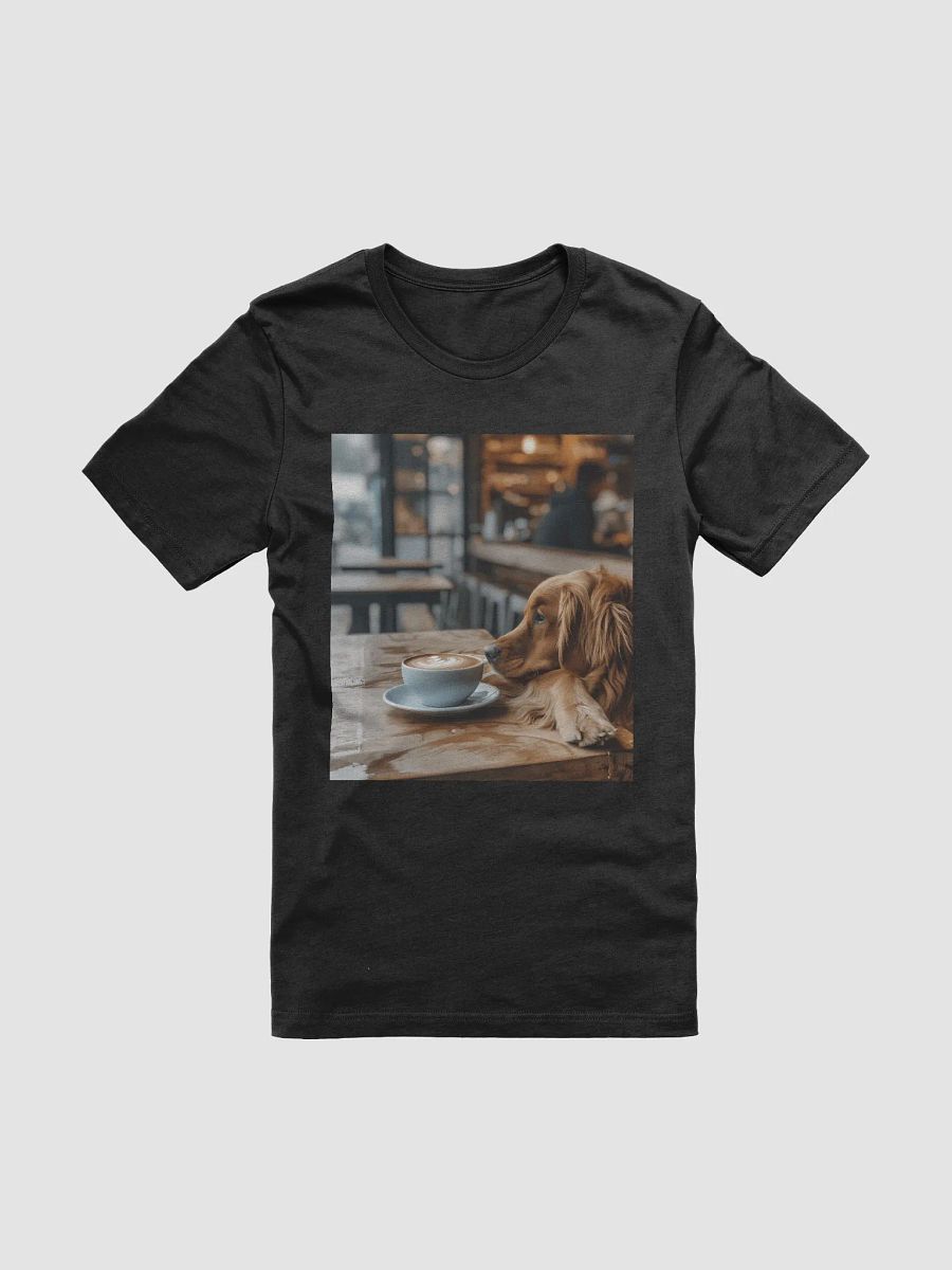 Café Dog T-Shirt | Coffee & Canine Lover Tee | Perfect for Pet Owners Who Love Coffee product image (1)