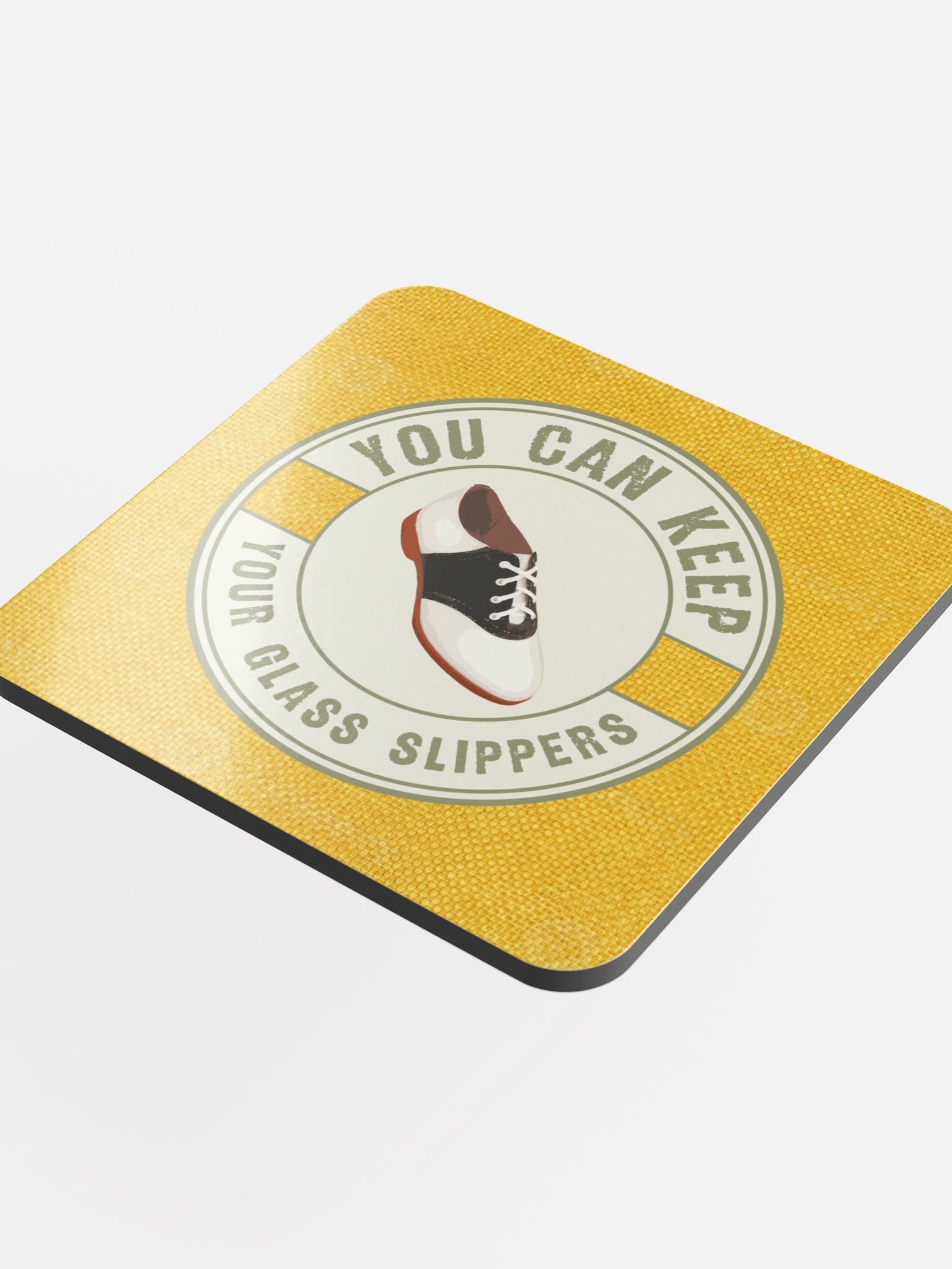 Keep Your Glass Slippers • Beverage Coaster product image (4)