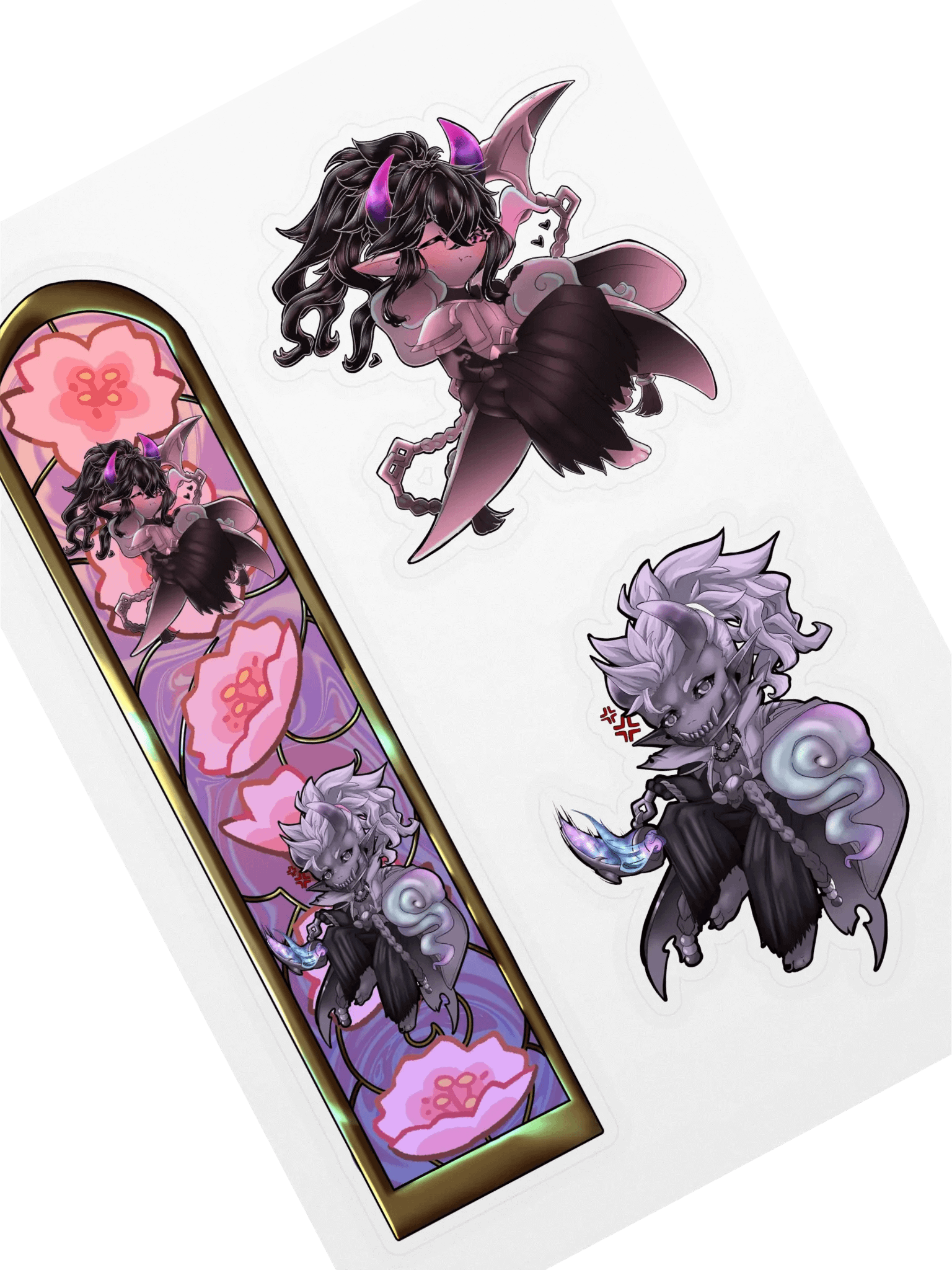 "Spirit Blossom Thresh" Kiss Cut Sticker Sheet product image (1)