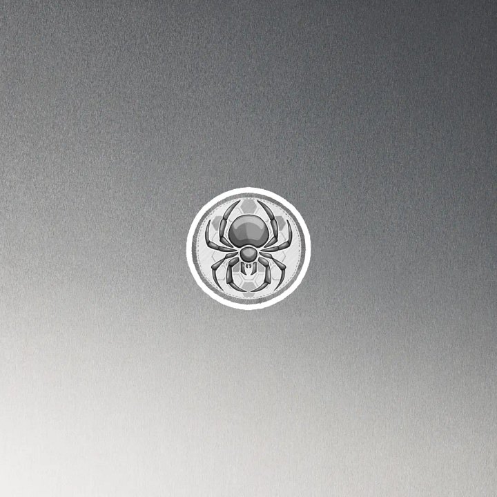 Silver Spiders Magnet product image (2)
