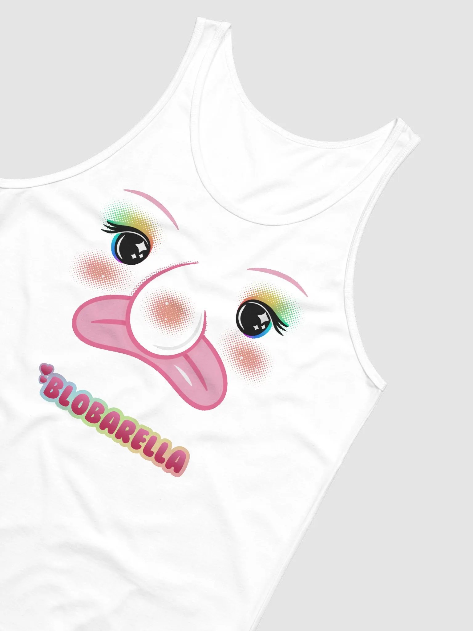 Blobarella Face Tank Top product image (4)