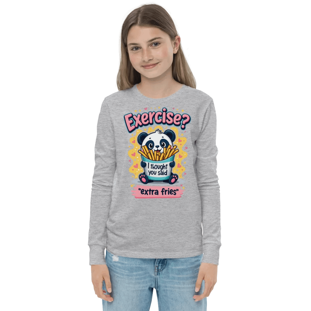 Panda Fries Long Sleeve Tee product image (4)