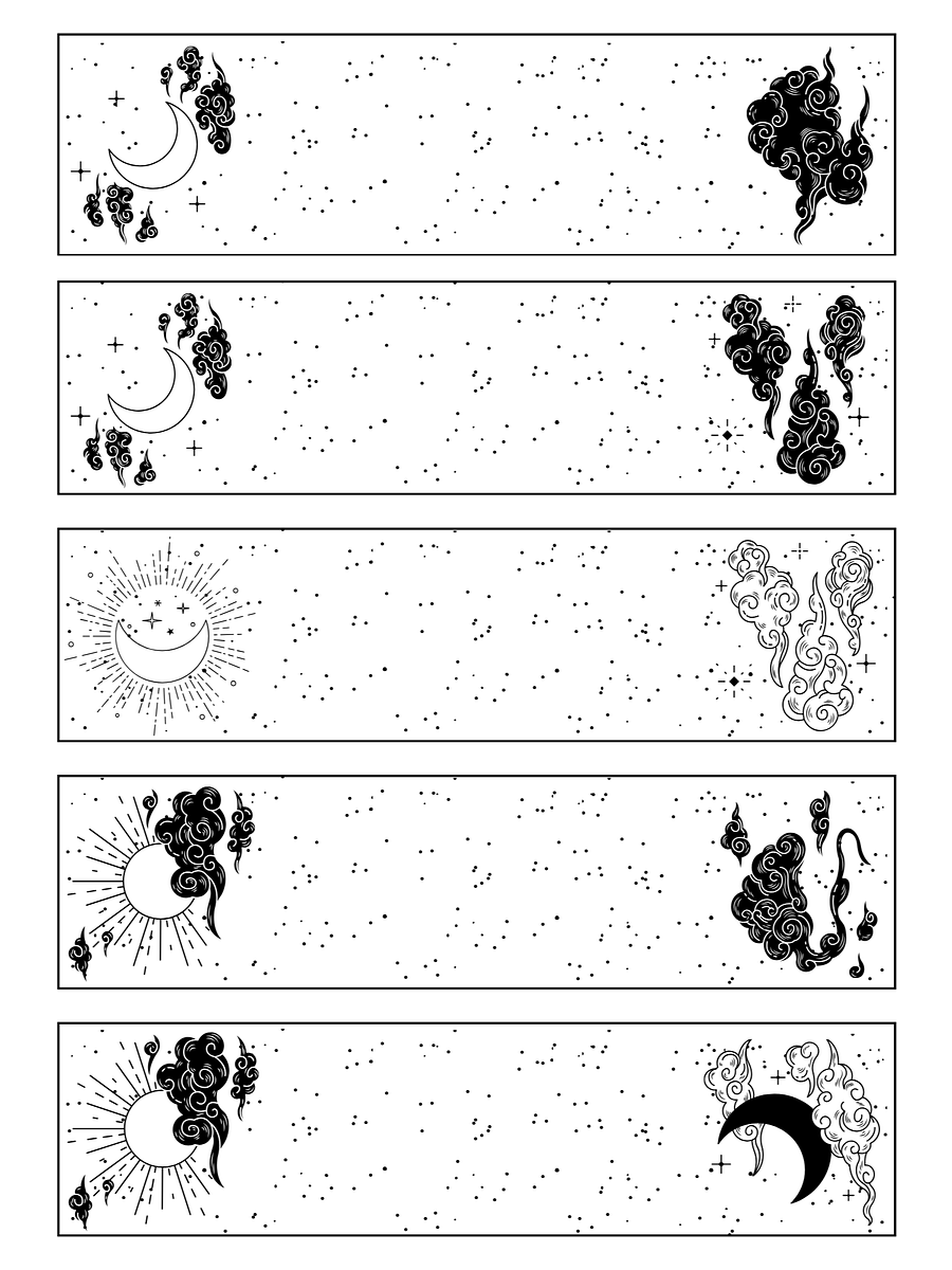 Printable Bookmark Set product image (2)